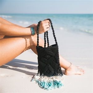 NWT Pura Vida NWT Festival Macrame Crossbody Bag